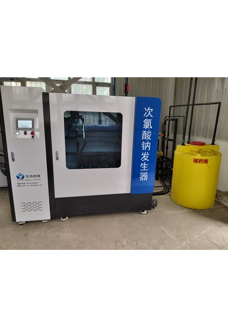 新疆自来水厂次氯酸钠发生器安装现场
